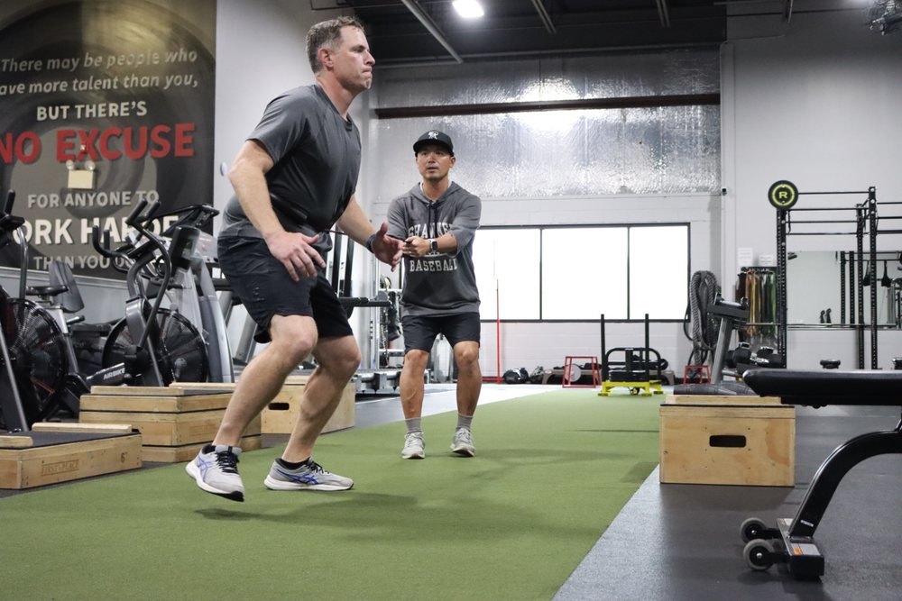 Personal training session at Athletic Republic Escape