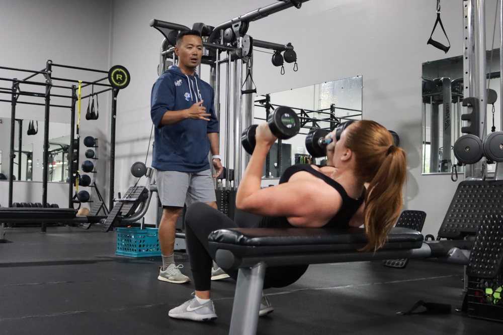 One-on-one coaching session at Athletic Republic Escape